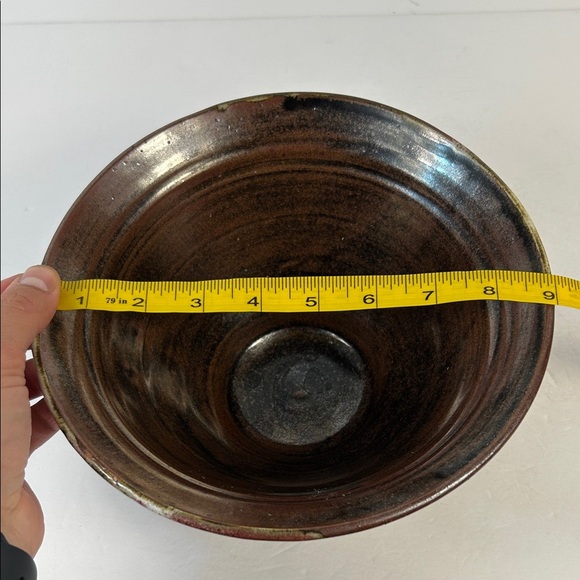 Homemade Rustic Brown Ceramic Dinner Brown - Picture 7 of 8